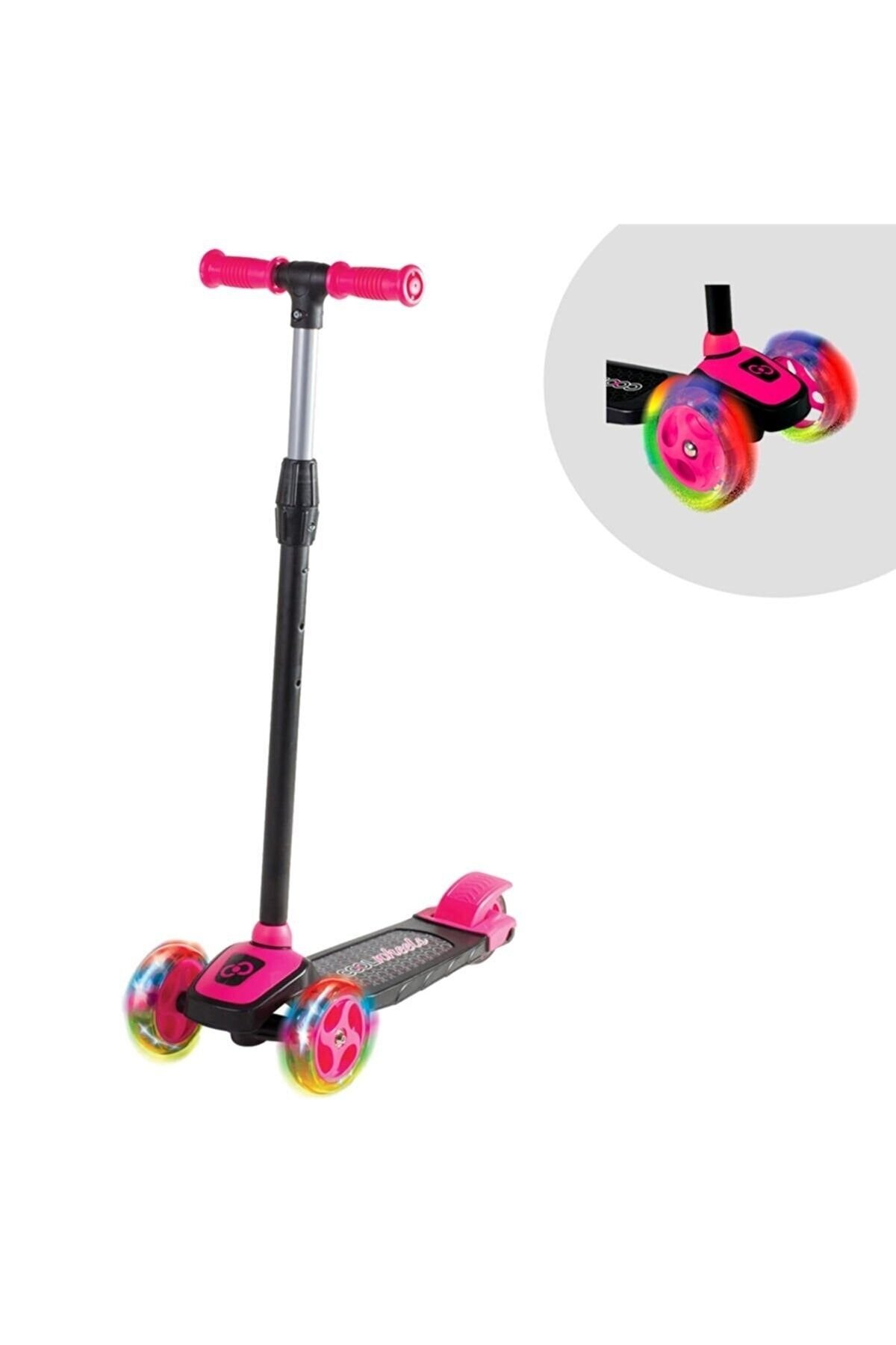 Cool Whells Işıklı 3 Tekerlekli Twist Pembe