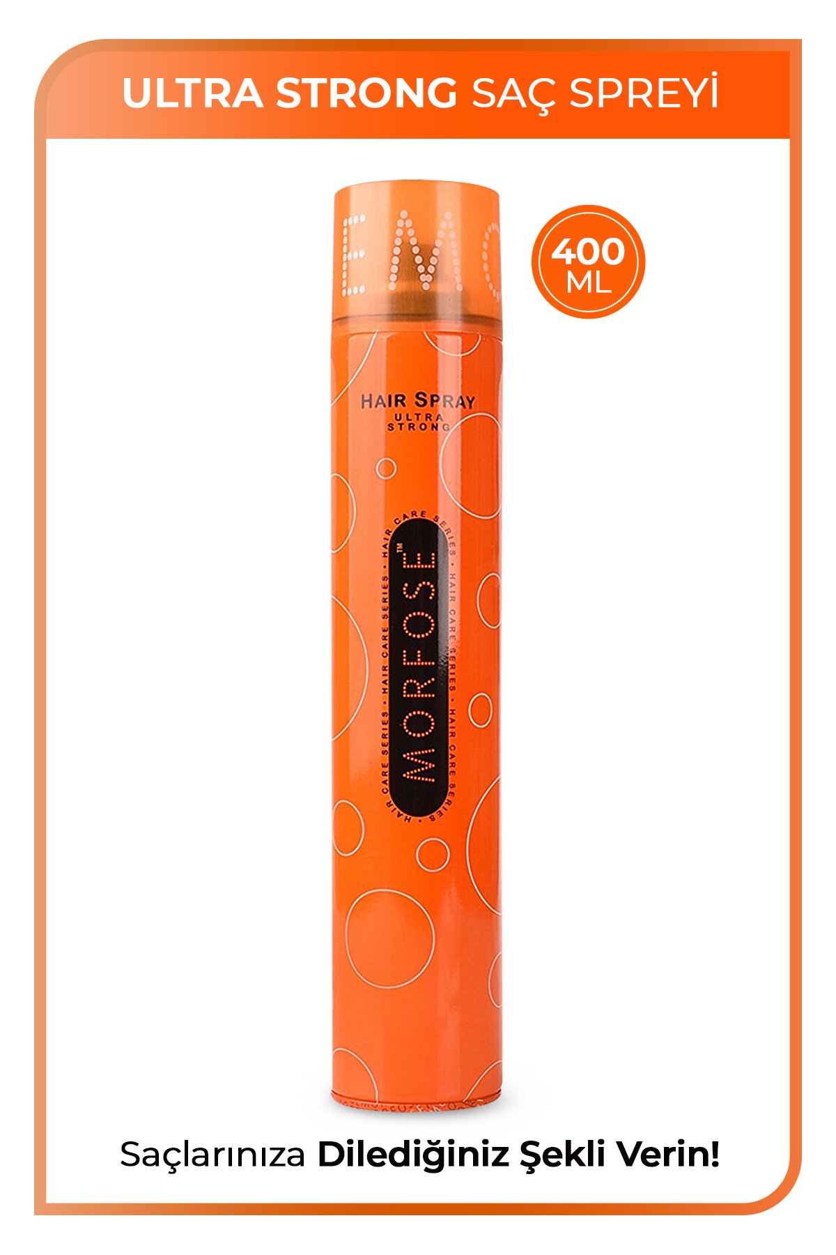 Saç Spreyi Ultra Strong 400 Ml-ultra Güçlü Dış Etkenlere Karşı Kalıcı Tutuş