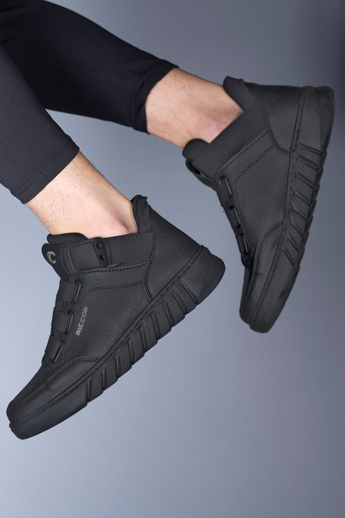 Siyah Siyah Unisex Sneaker Bot 0012383