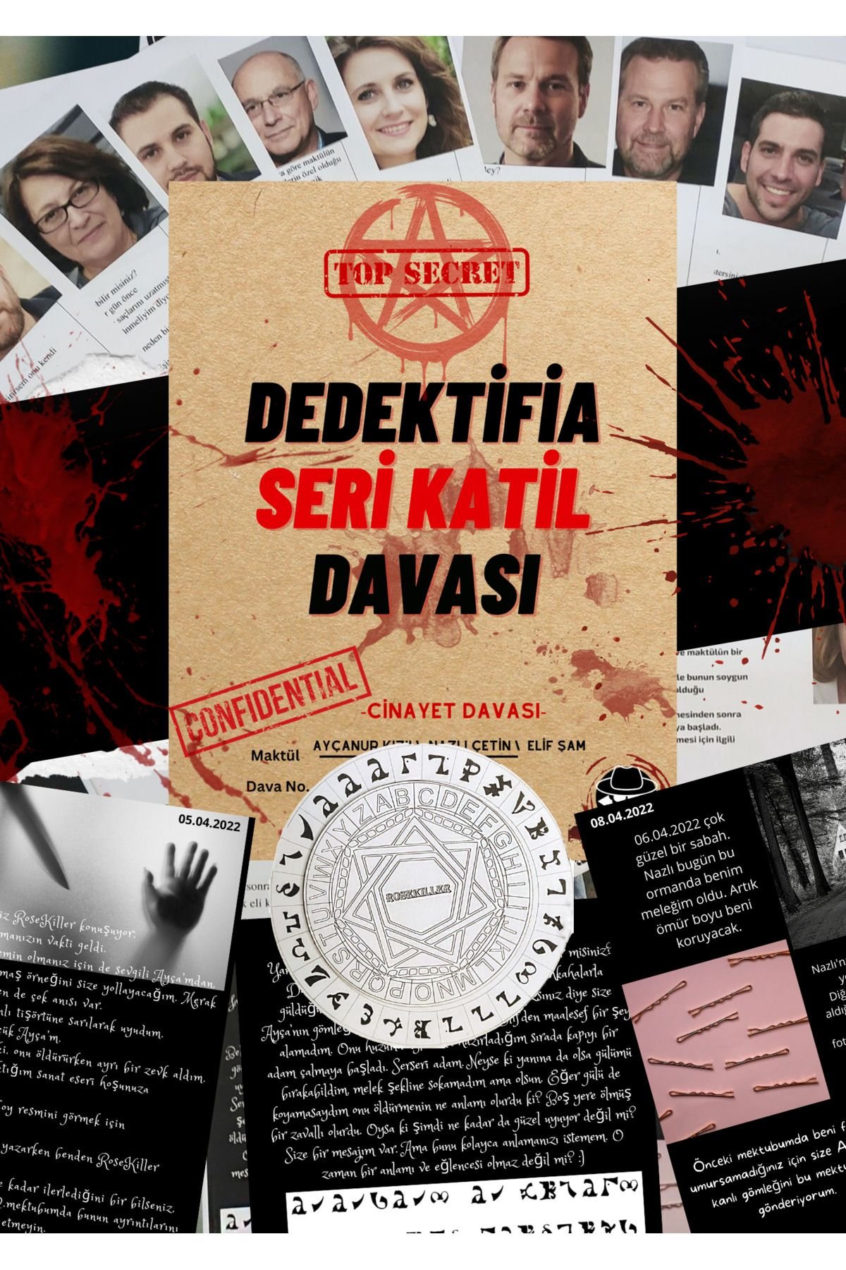Dedektif Oyunu Seri Katil Davası, Suçluyu Bulma, Çözülemeyen Davalar